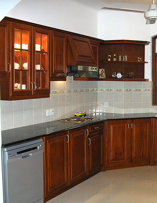 Simple Modern Kitchen Pantry Designs In Sri Lanka for Large Space